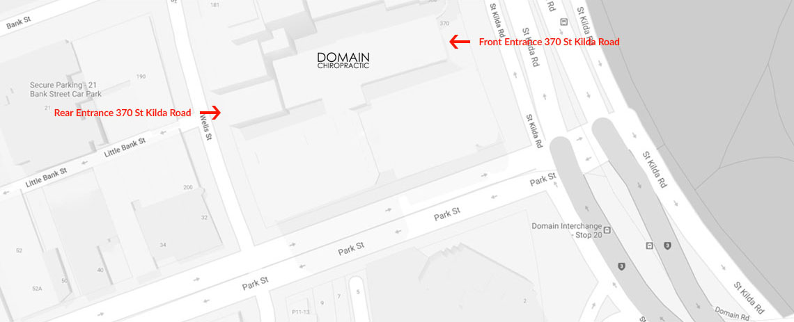 map for domain chiropractic